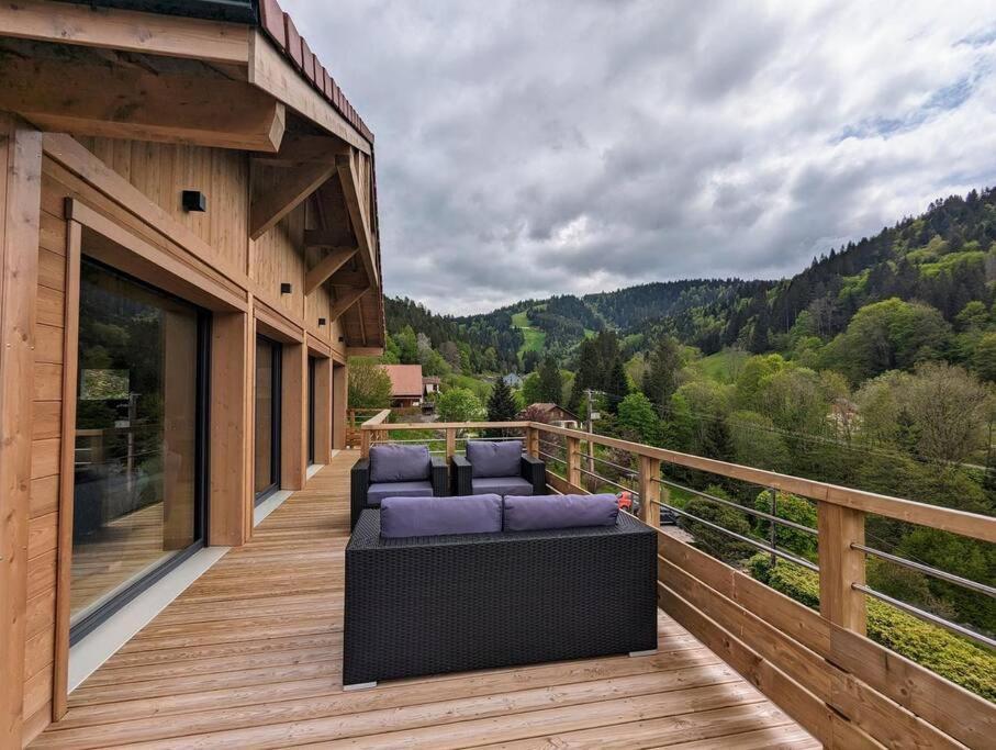 Chalet Victorine, Vue Imprenable Avec Spa Villa Gérardmer Dış mekan fotoğraf