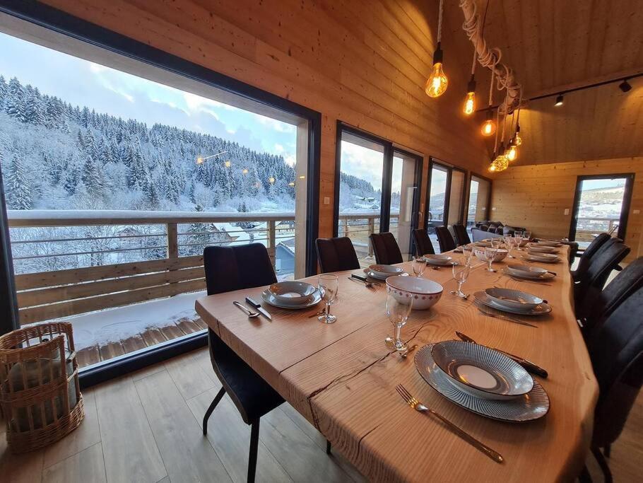 Chalet Victorine, Vue Imprenable Avec Spa Villa Gérardmer Dış mekan fotoğraf