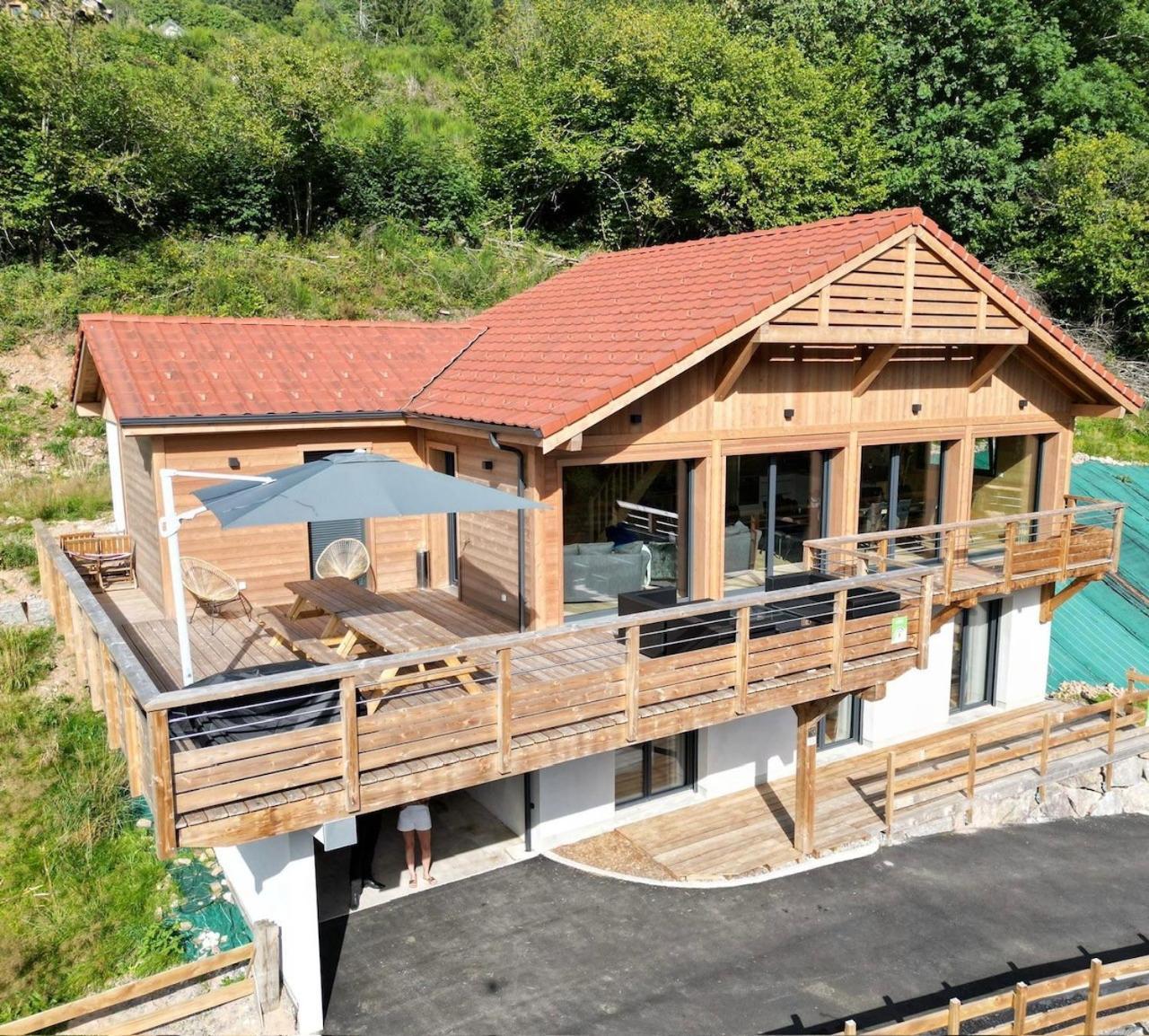 Chalet Victorine, Vue Imprenable Avec Spa Villa Gérardmer Dış mekan fotoğraf