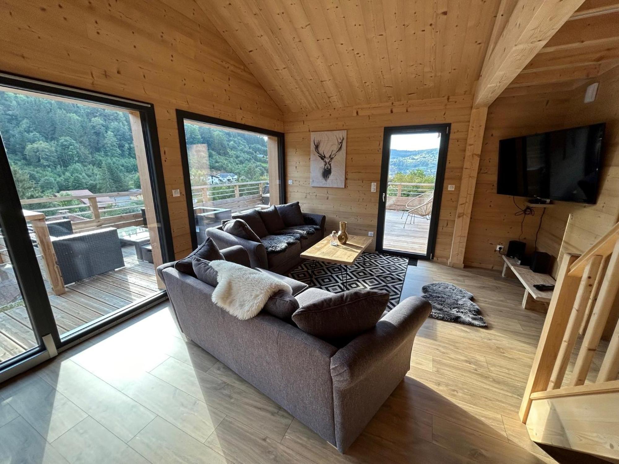 Chalet Victorine, Vue Imprenable Avec Spa Villa Gérardmer Dış mekan fotoğraf